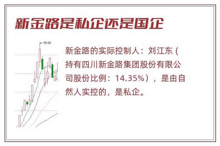 新金路是私企还是国企