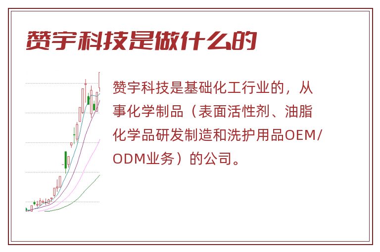 赞宇科技是做什么的