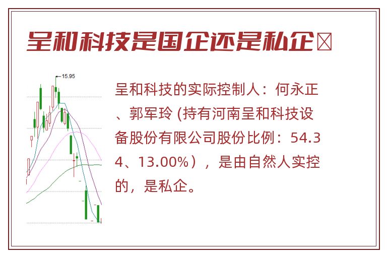 <i>呈和科技是国企还是私企	</i>