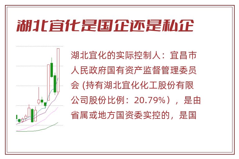 湖北宜化是国企还是私企