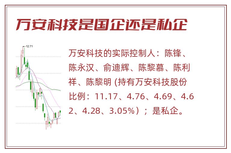 万安科技是国企还是私企