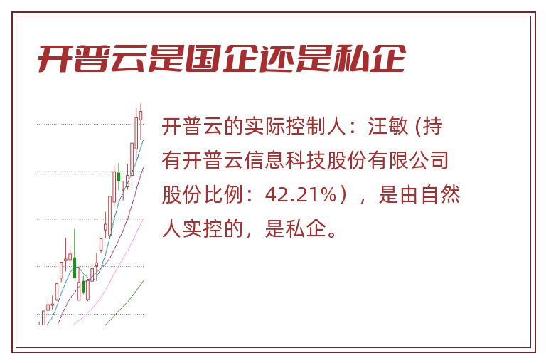 开普云是国企还是私企