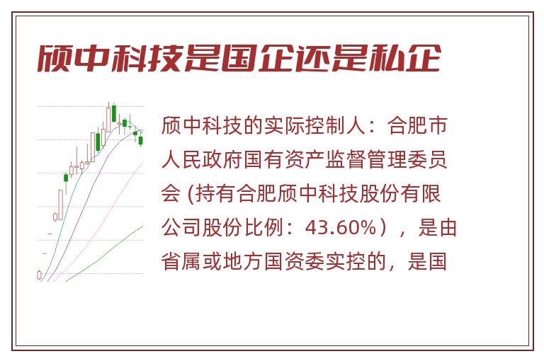 颀中科技是国企还是私企