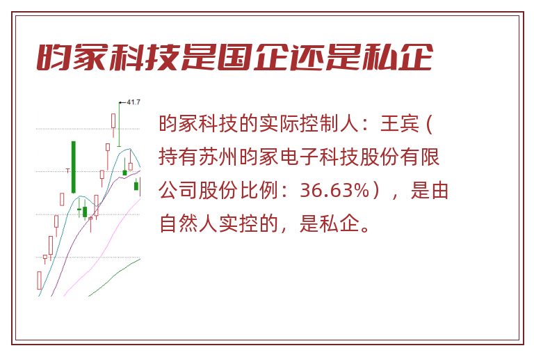 昀冢科技是国企还是私企