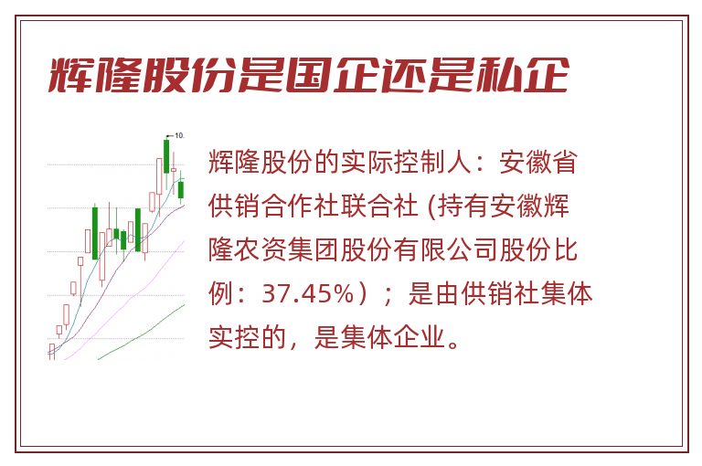 辉隆股份是国企还是私企