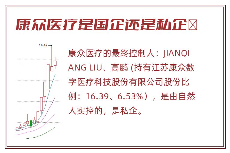 康众医疗是国企还是私企	