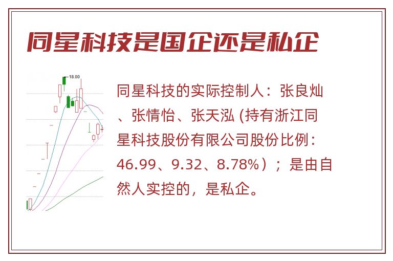 同星科技是国企还是私企