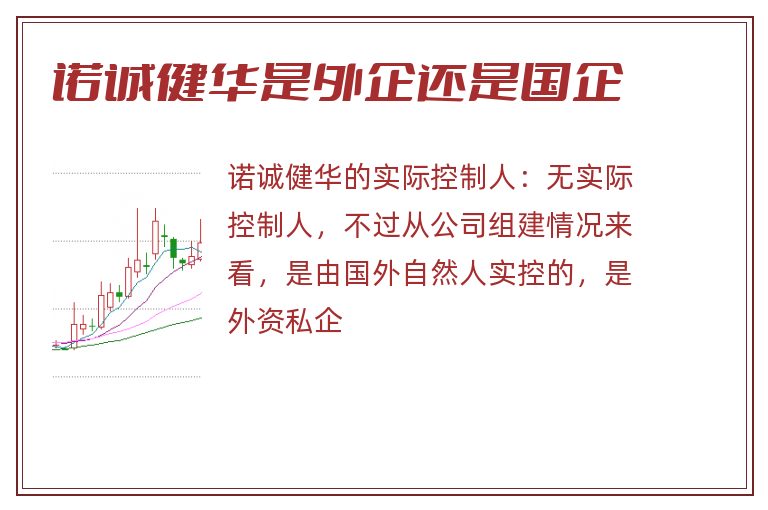 诺诚健华是外企还是国企