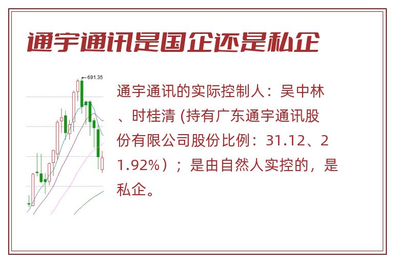 通宇通讯是国企还是私企