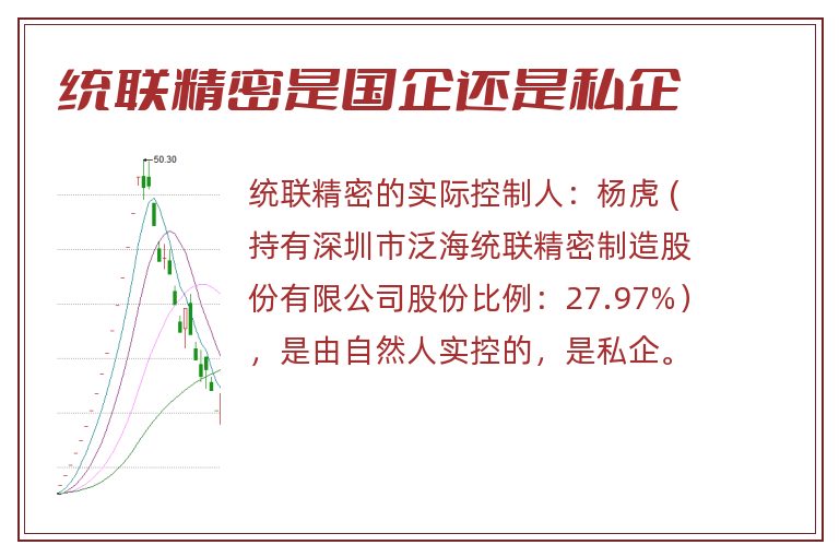 统联精密是国企还是私企