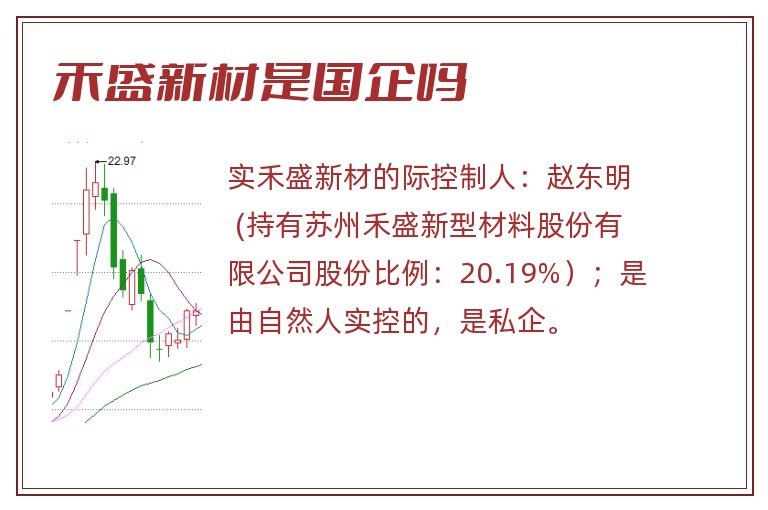 禾盛新材是国企吗