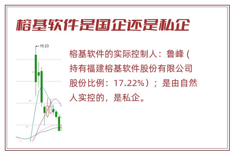 榕基软件是国企还是私企