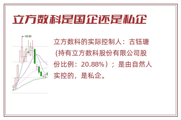 立方数科是国企还是私企