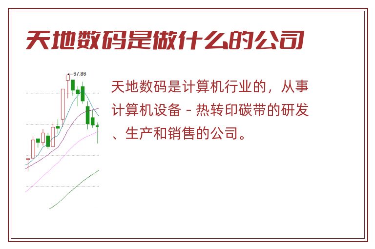 天地数码是做什么的公司