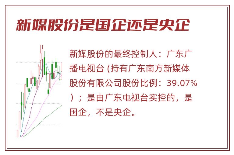 新媒股份是国企还是央企