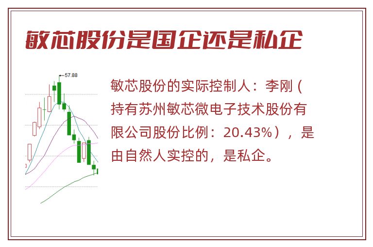 敏芯股份是国企还是私企