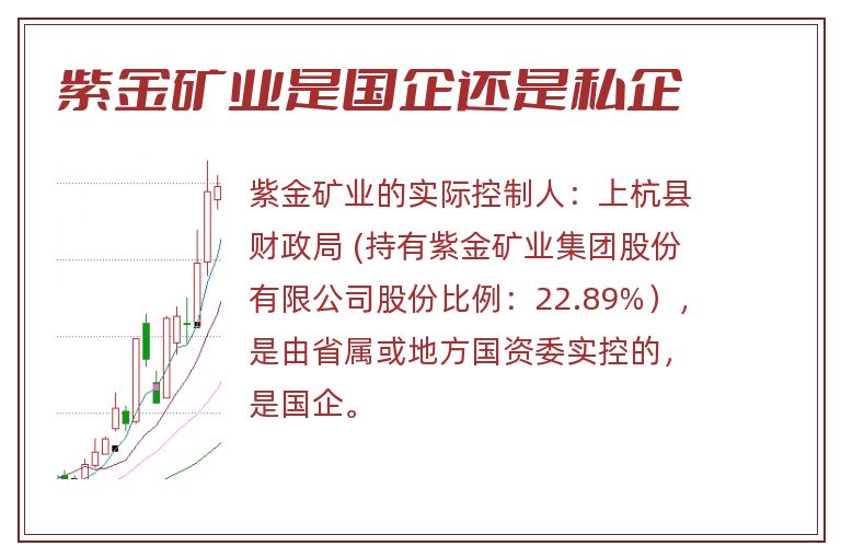 紫金矿业是国企还是私企