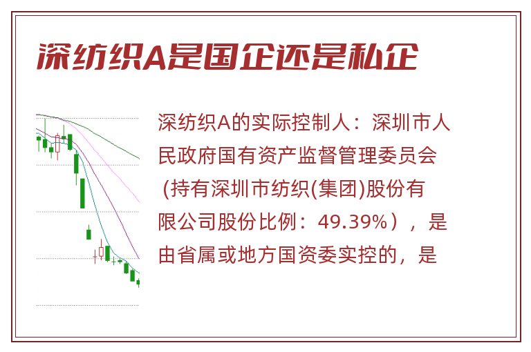 深纺织A是国企还是私企