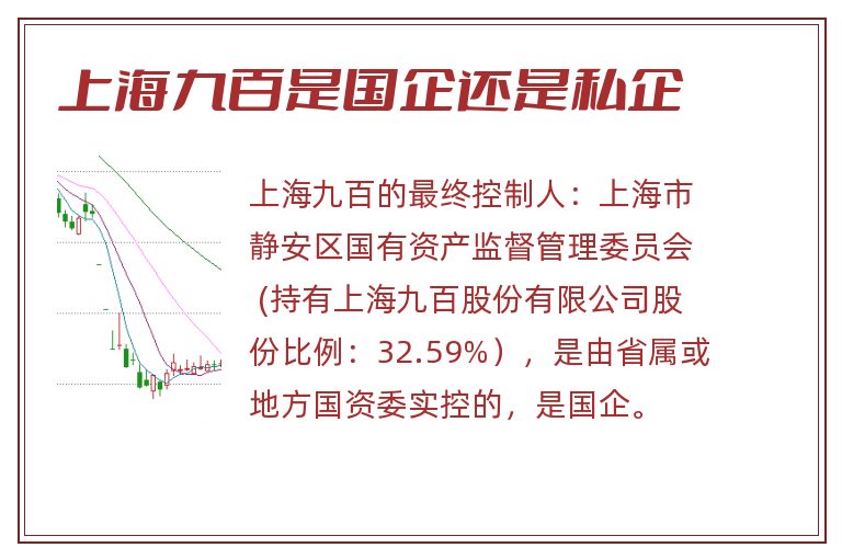 上海九百是国企还是私企