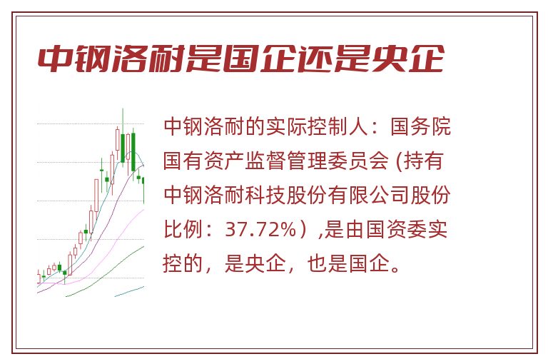 中钢洛耐是国企还是央企