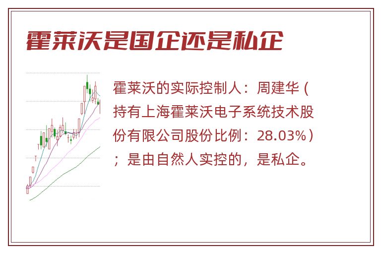 霍莱沃是国企还是私企