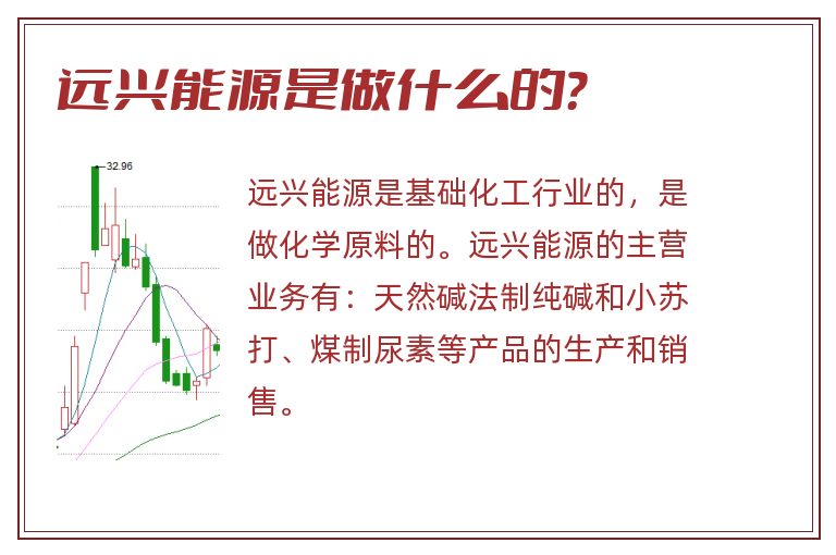 远兴能源是做什么的？