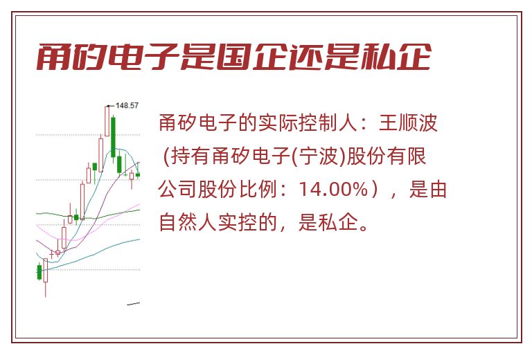 甬矽电子是国企还是私企