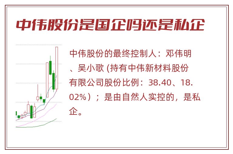 中伟股份是国企吗还是私企