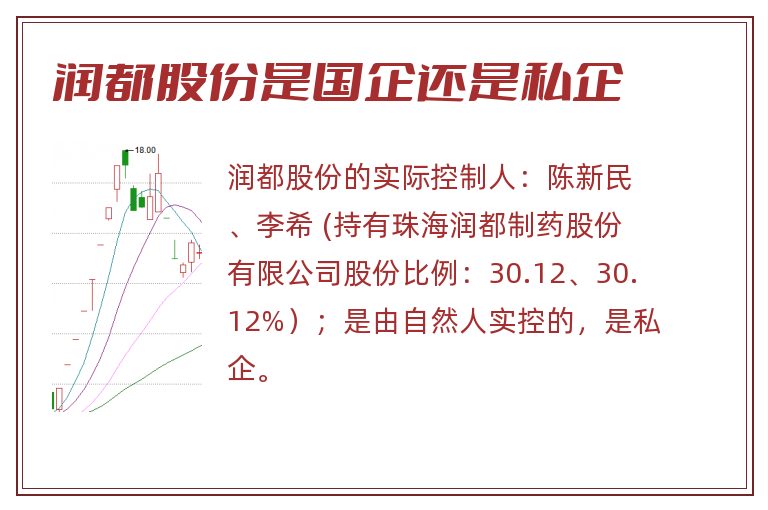 润都股份是国企还是私企