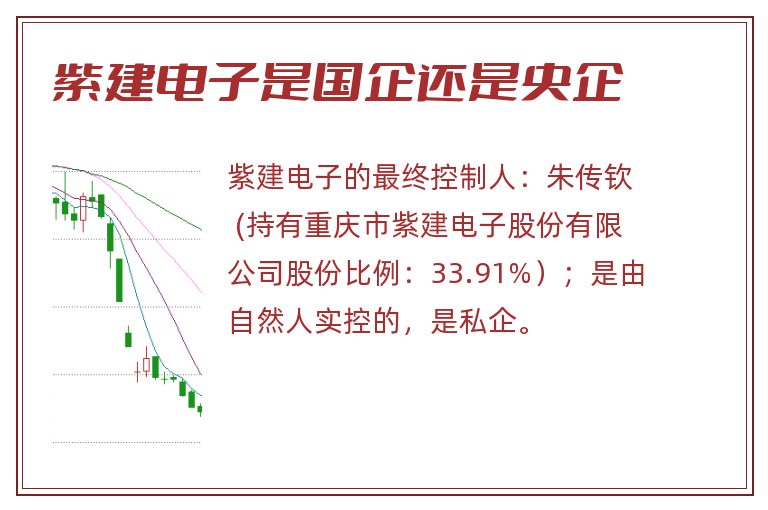 紫建电子是国企还是央企