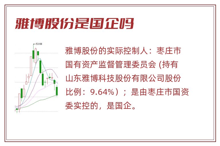 雅博股份是国企吗