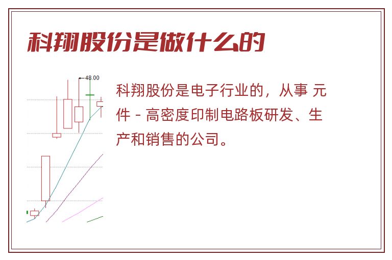 科翔股份是做什么的