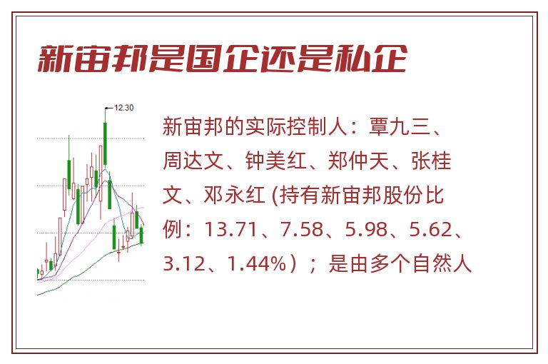 新宙邦是国企还是私企