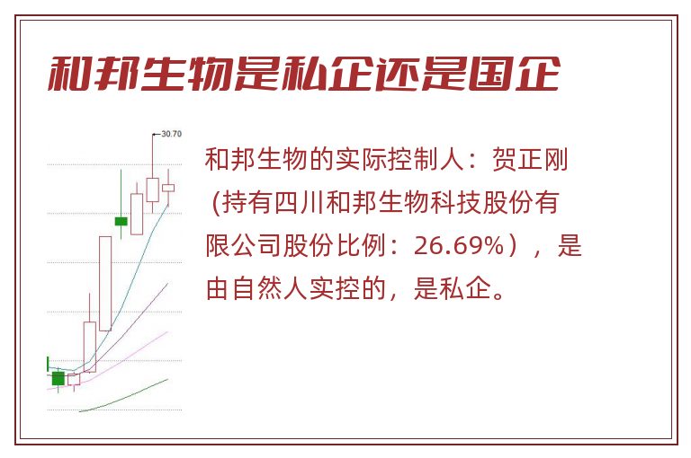 和邦生物是私企还是国企