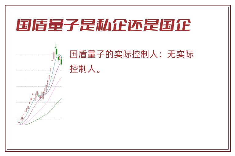 国盾量子是私企还是国企