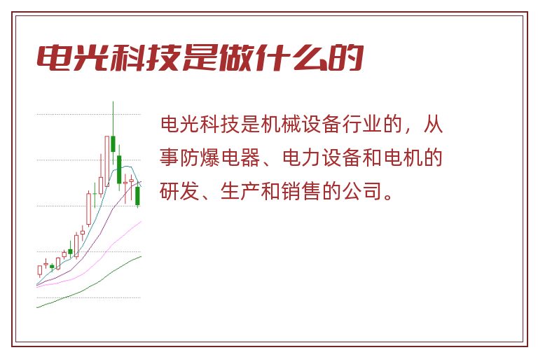 电光科技是做什么的