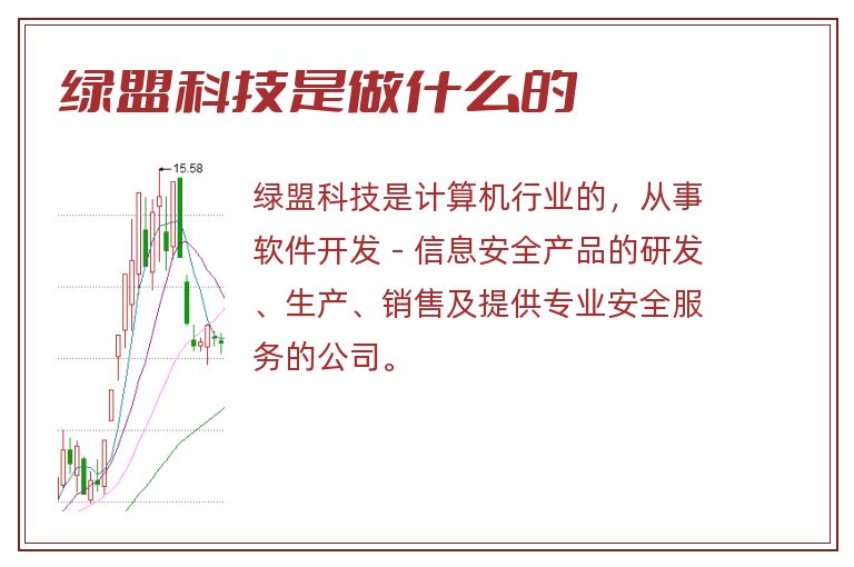 绿盟科技是做什么的