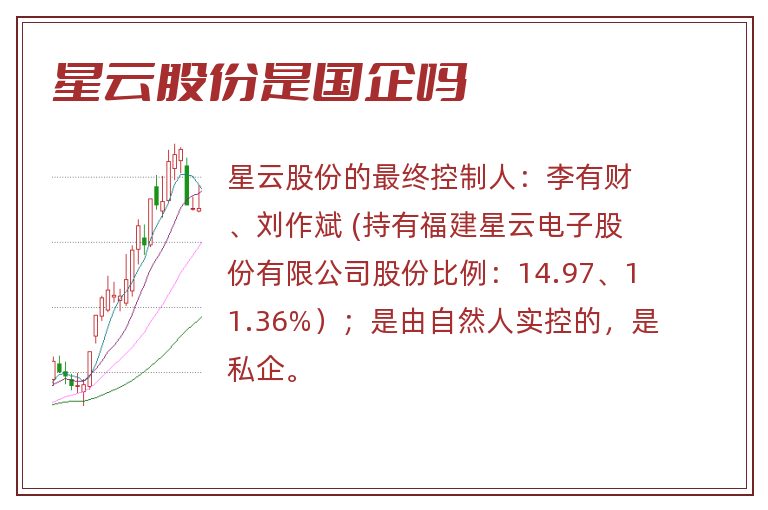 星云股份是国企吗