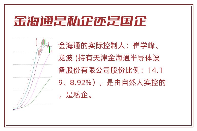 金海通是私企还是国企