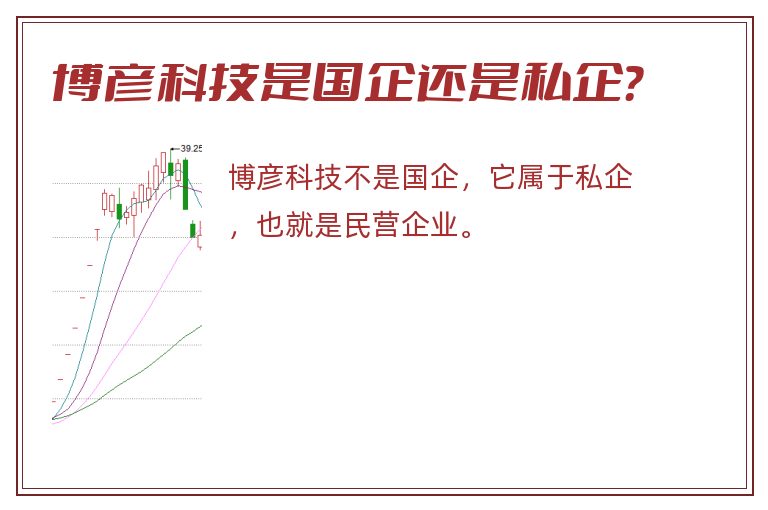 博彦科技是国企还是私企？