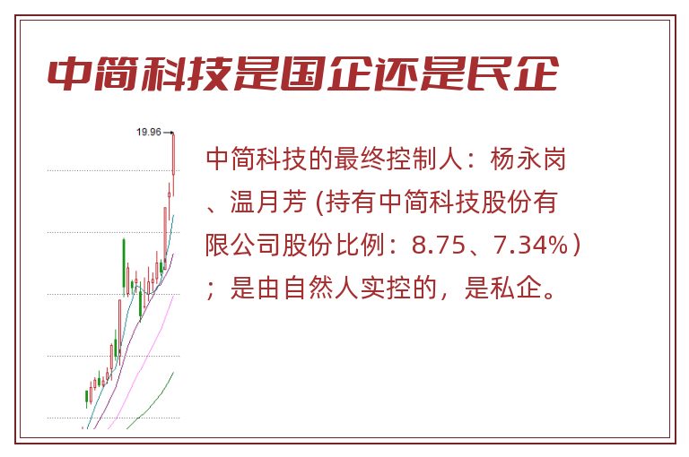 中简科技是国企还是民企