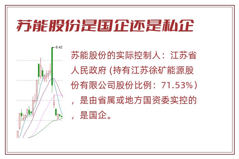 苏能股份是国企还是私企