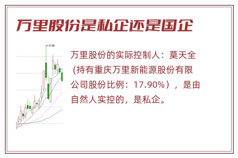 万里股份是私企还是国企