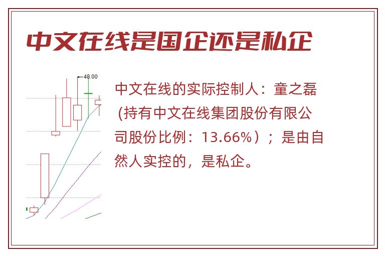 中文在线是国企还是私企