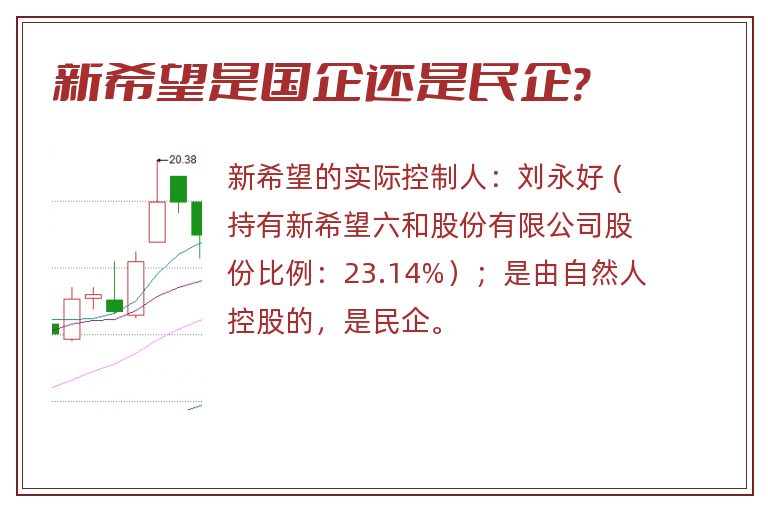 新希望是国企还是民企?