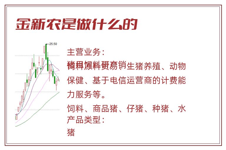 金新农是做什么的