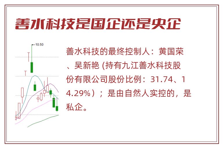 善水科技是国企还是央企