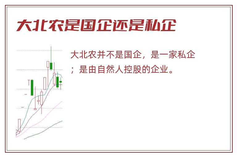 大北农是国企还是私企