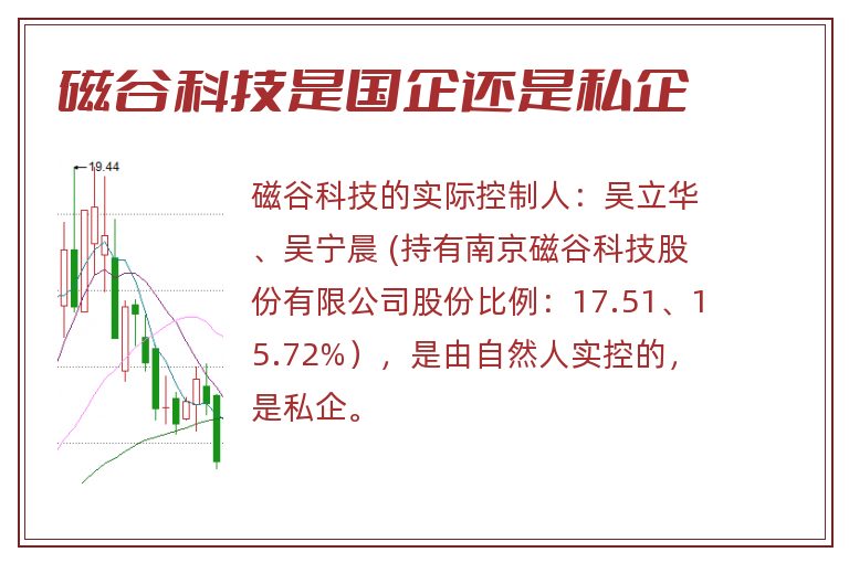 磁谷科技是国企还是私企