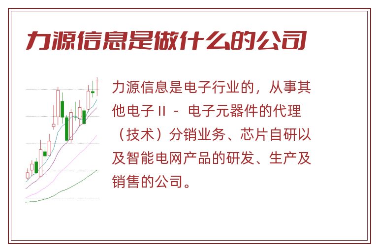 力源信息是做什么的公司